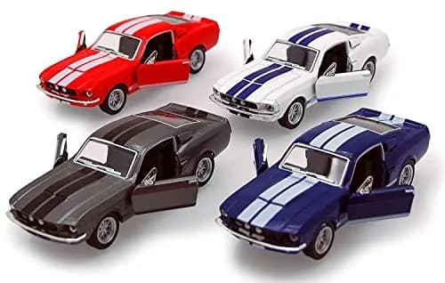 KiNSMART 1967 Ford Shelby Mustang GT500 1:38 Scale Die Cast Model 5" | Realistic Collectible for Car Enthusiasts thumbnail 1