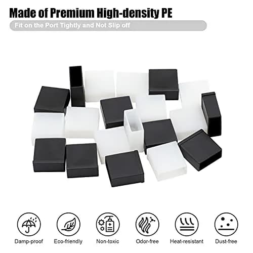 BUSHIBU USB A Port Anti Dust Cover Cap 20Pcs | Protects Ports from Dust and Oxidation thumbnail 6