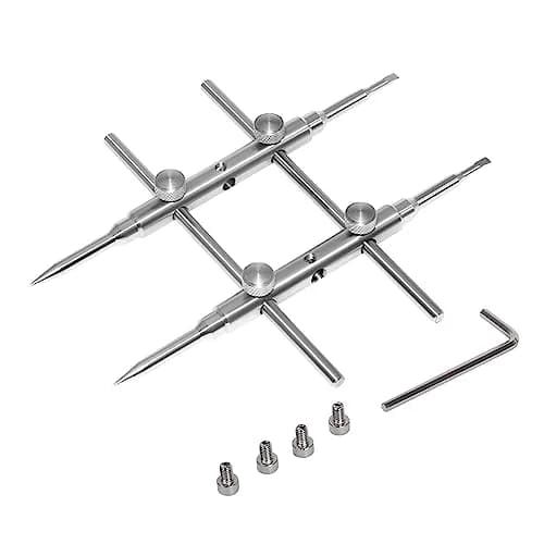 eTone Adjustable Lens Spanner Wrench Tool 10-100mm | For SLR DSLR Camera Lens Repair — Silver color2