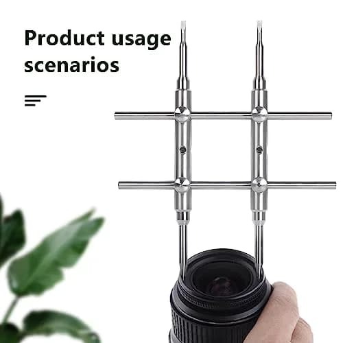 eTone Adjustable Lens Spanner Wrench Tool 10-100mm | For SLR DSLR Camera Lens Repair thumbnail 2