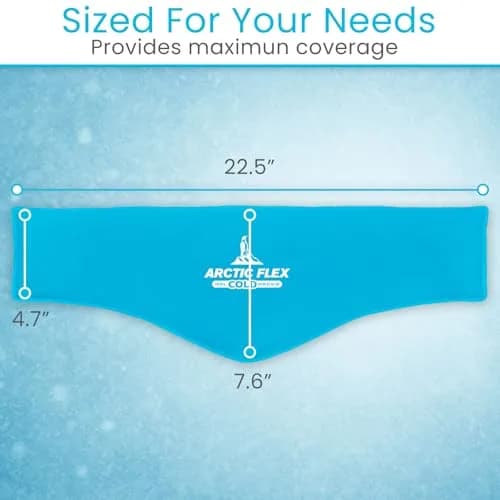 Arctic Flex Neck Ice Pack Large | Targeted Cold & Hot Therapy for Neck & Shoulders thumbnail 7