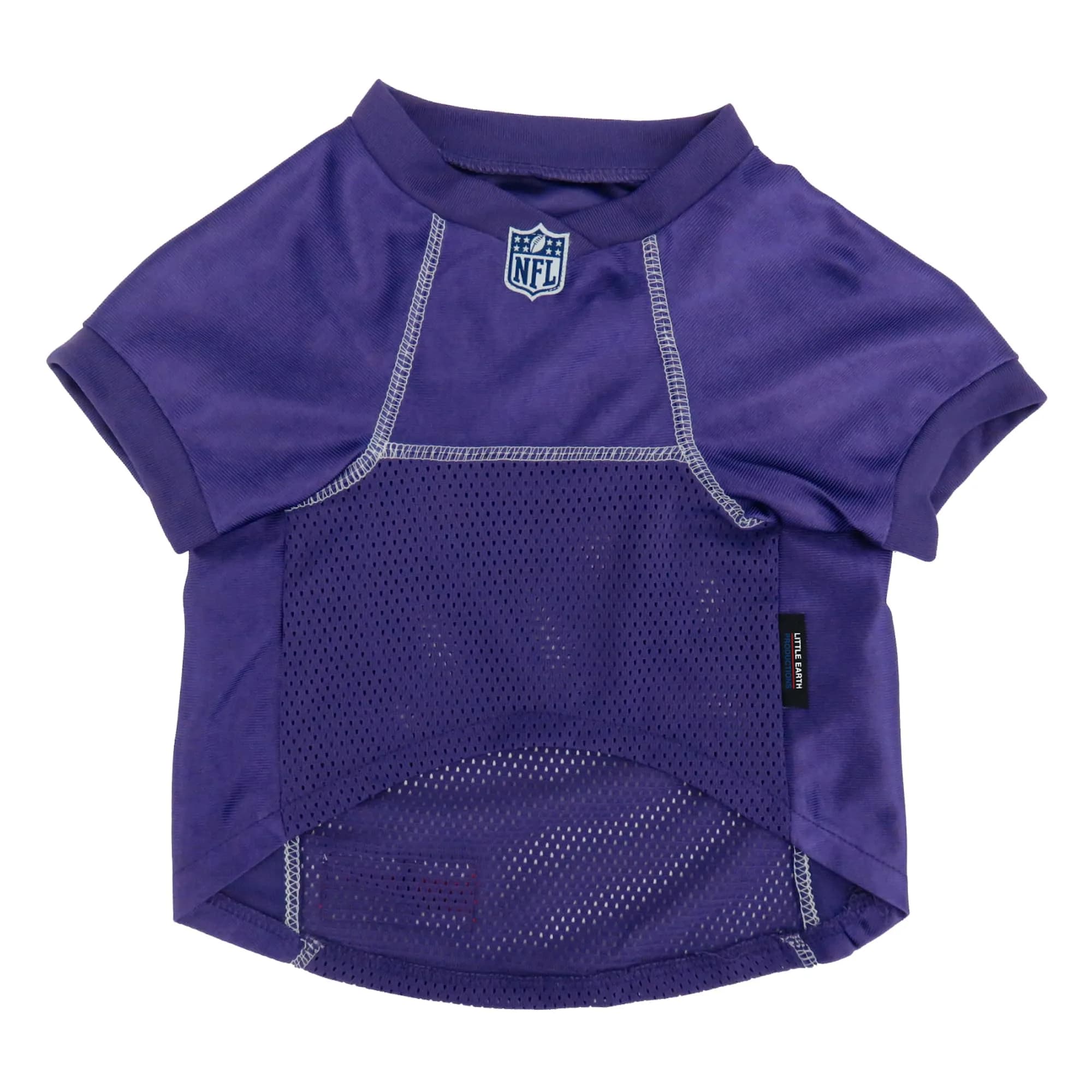 Littlearth NFL Minnesota Vikings Basic Pet Jersey, Team Color, X-Small | Officially Licensed NFL Fan Gear for Dogs thumbnail 4