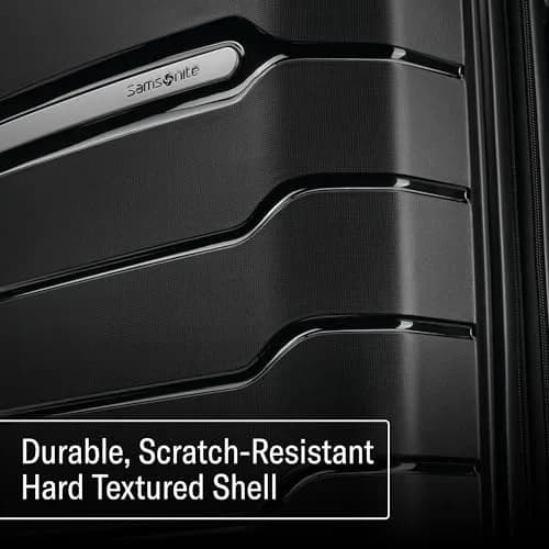 Samsonite Freeform Hardside Carry-On Luggage 21" | TSA & Airline-Approved, Lightweight & Expandable, Smooth Rolling Wheels, Black thumbnail 7