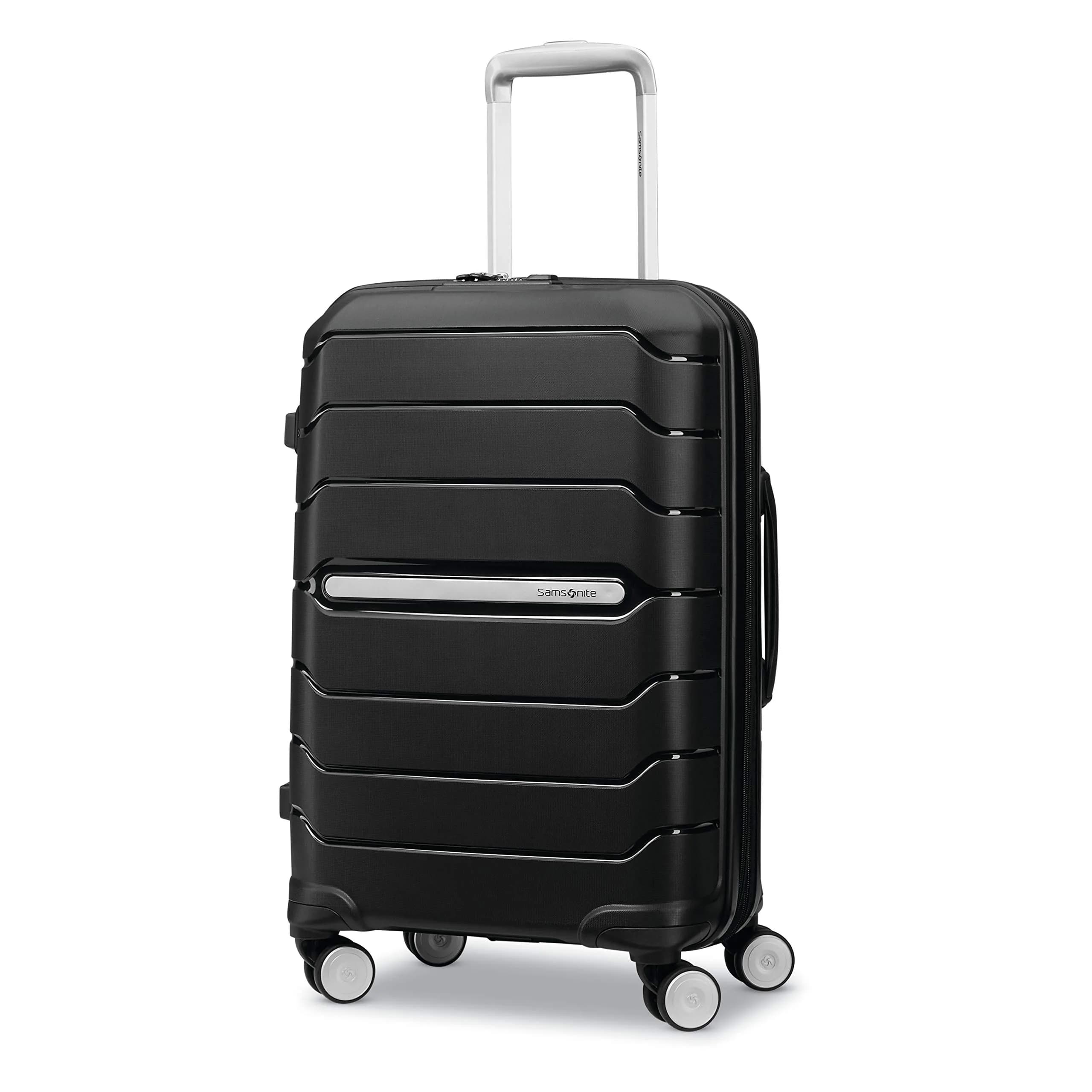 Samsonite Freeform Hardside Carry-On Luggage 21" | TSA & Airline-Approved, Lightweight & Expandable, Smooth Rolling Wheels, Black - main product image