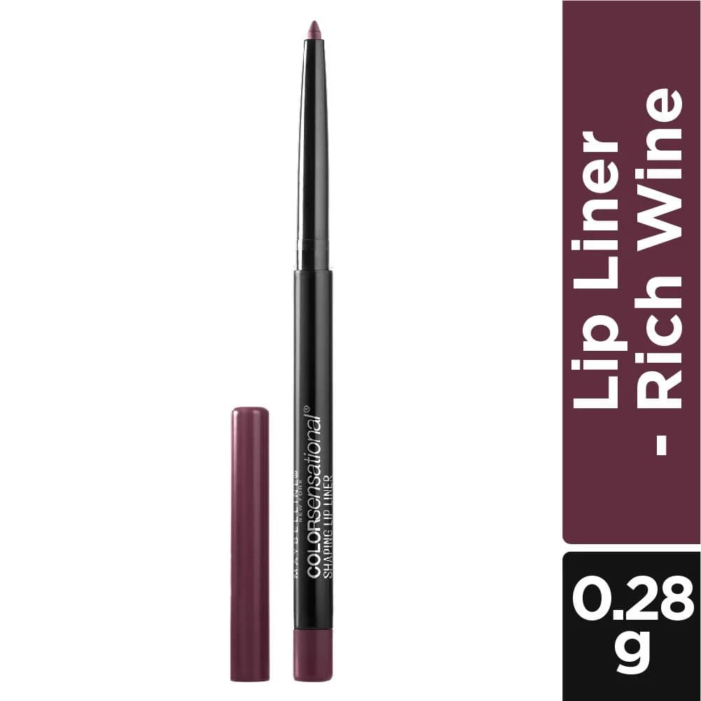 Maybelline Color Sensational Shaping Lip Liner Rich Wine 0.01 oz (0.28 g) | Defines Lips & Prevents Feathering - view 2