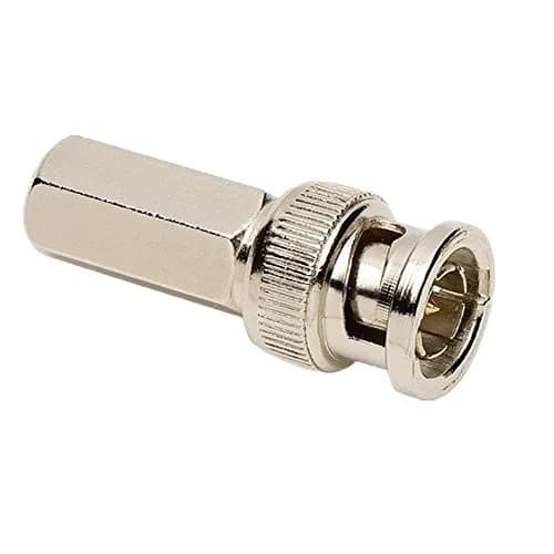 BeElion 20 PCS BNC Male Twist-on Connector for RG59 Coaxial Cable, 3-7mm Diameter | Professional-Grade CCTV Connector thumbnail 2