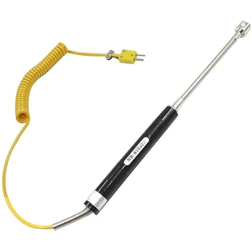 URBEST Surface Thermocouple -50 to 500°C | Handheld K Type Probe for Surface Temp Measurement thumbnail 1