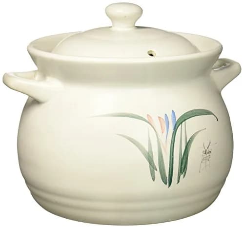 UNIWARE Heavy Duty Heat Proof Ceramic Pot 4.3L | Handmade, Oven & Microwave Safe thumbnail 2