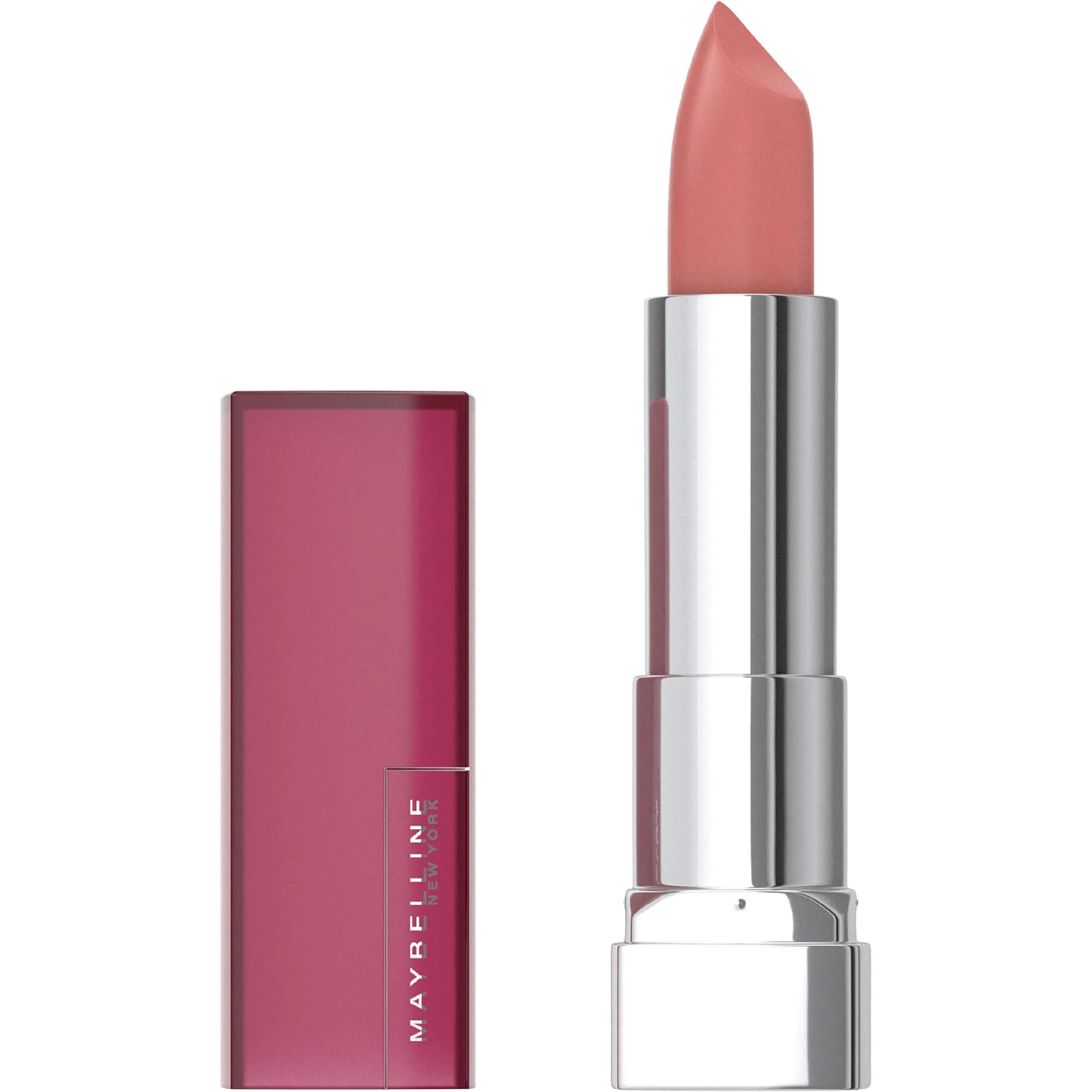 Maybelline Color Sensational Creamy Matte Lipstick, Honey Pink, 4.25g (0.15 oz) | Hydrating Matte Finish — #HONEY PINK