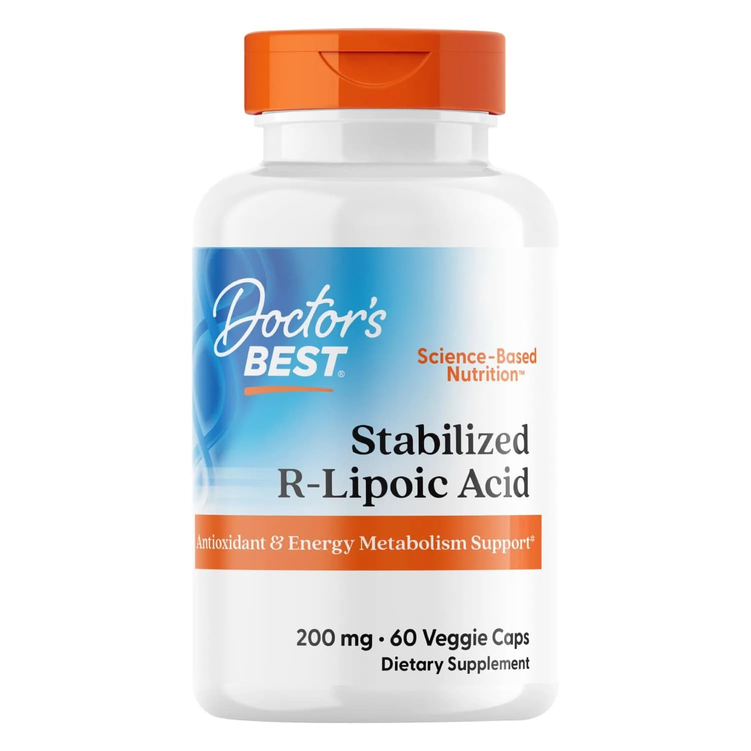 Doctor's Best Alpha Lipoic Acid Supplement 600mg | Antioxidant Support, Vegan, Non-GMO