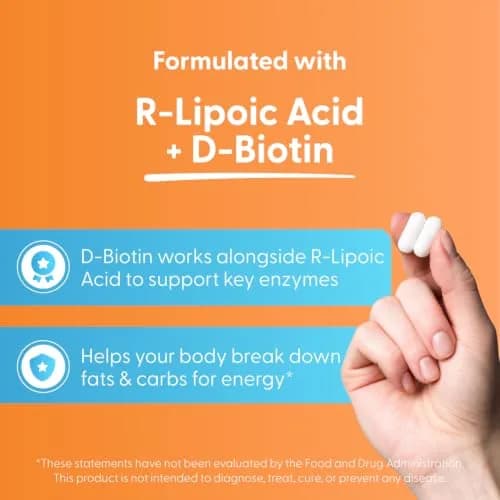 Doctor's Best Alpha Lipoic Acid Supplement 600mg | Antioxidant Support, Vegan, Non-GMO thumbnail 4