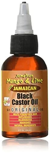 Jamaican Mango & Lime Black Castor Oil 2 fl oz | Supports Hair Growth & Shine thumbnail 1