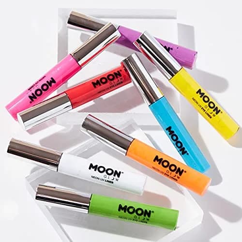 Moon Glow Neon UV Eye Liner 0.34oz Blue | Bright Neon Glow Under UV Light thumbnail 4
