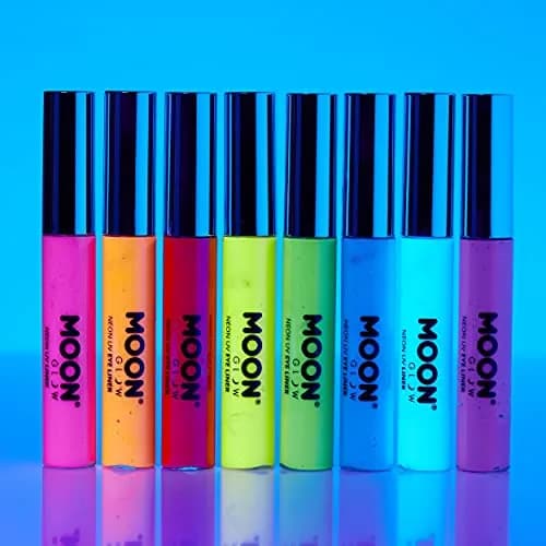 Moon Glow Neon UV Eye Liner 0.34oz Blue | Bright Neon Glow Under UV Light thumbnail 3