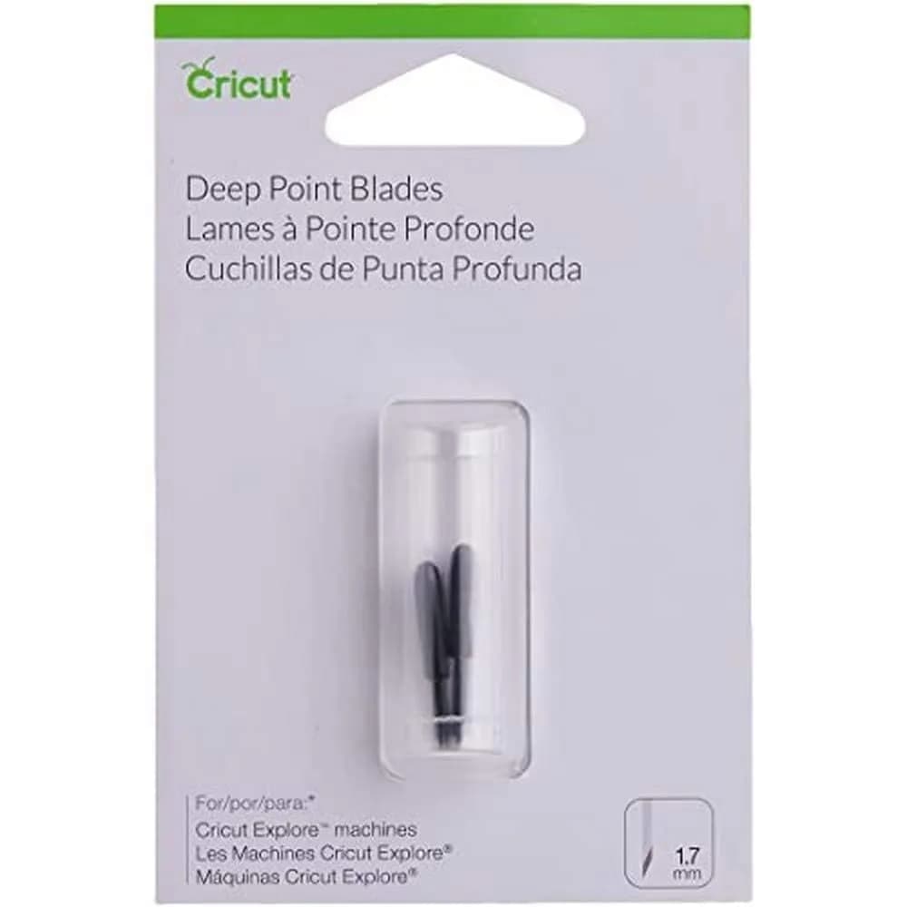 Cricut Deep Cut Blade, 2 Counts | Cuts Thick Materials Up To 3mm - main product image