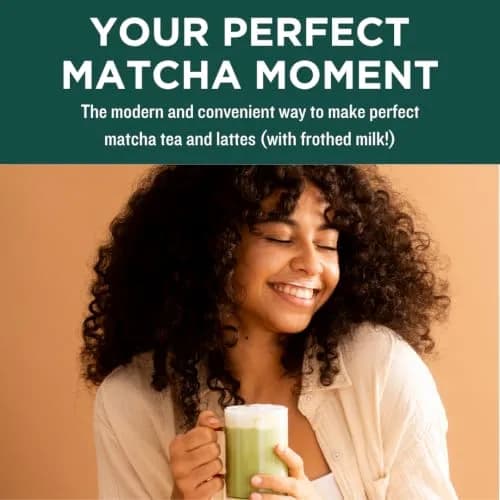 Jade Leaf Traditional Matcha Whisk Set with Bamboo Chasen, Chashaku, Sifter & Handbook | Authentic USA Import thumbnail 5