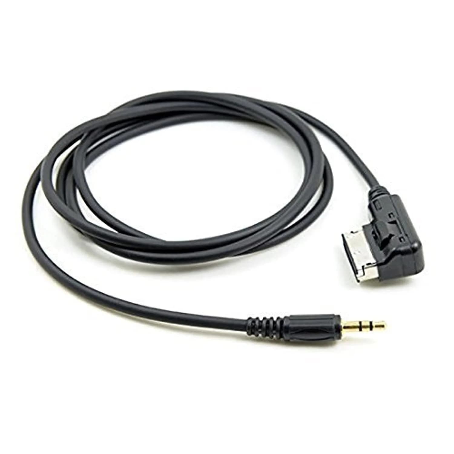 Hain Celestial AMI MDI to Stereo 3.5mm Aux Adapter Cable for Car Mercedes Benz | 1.3m Length, Easy Plug & Play — Black