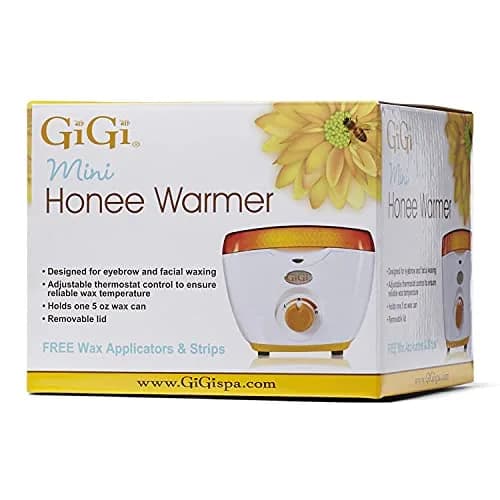 GIGI Mini Compact Honee Wax Warmer for Hair Removal Heater for 5 oz Cans | Portable, Professional-Grade Facial & Eyebrow Waxing thumbnail 1