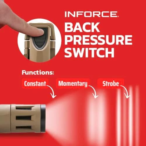 Inforce WMLx 800 Lumens Gen 2 Weaponlight White Light | High-Intensity, Lightweight, US-assembled thumbnail 6