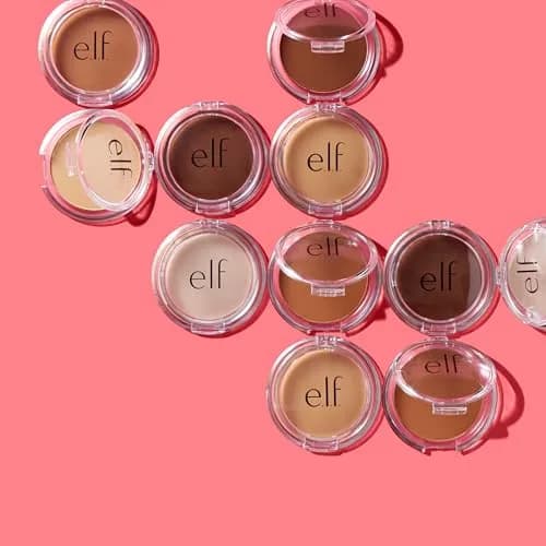 e.l.f. Prime & Stay Finishing Powder Light/Medium | Sets Makeup, Controls Shine, Smooths Complexion thumbnail 3