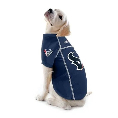 Littlearth NFL Houston Texans Pet Jersey Small | Team Color, Officially Licensed, Polyester thumbnail 2