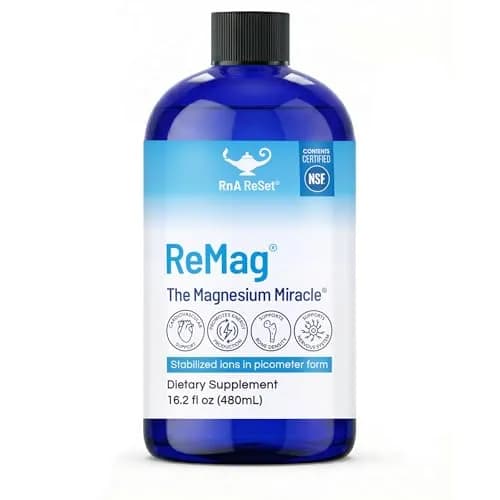 RnA ReSet ReMag Pico-Ionic Liquid Magnesium 479ml (16.2 Fl Oz) | NSF Certified for Sleep & Nerve Health thumbnail 1