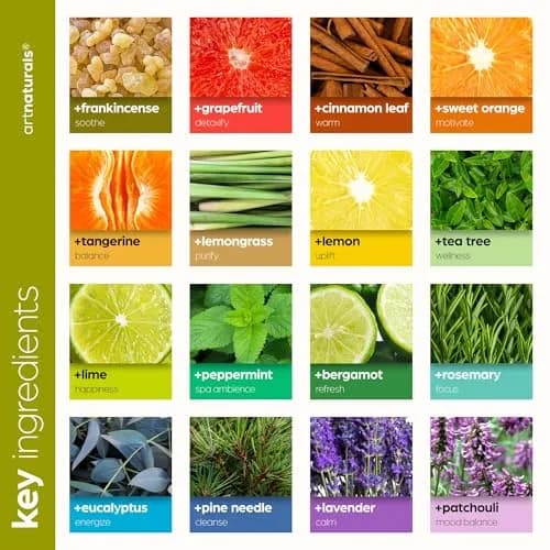 Artnaturals Essential Oil Set, 16 x 10 mL | Pure Aromatherapy Oils for DIY & Diffusers thumbnail 4