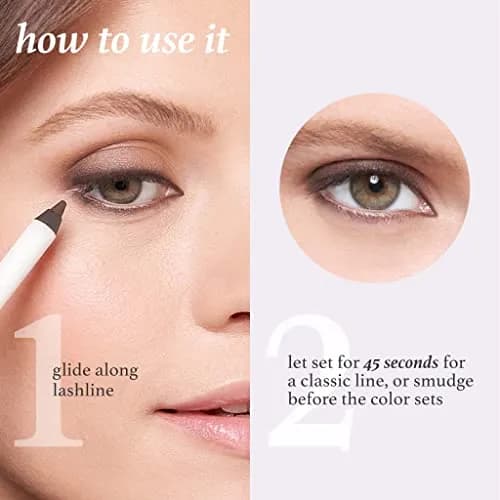 Julep When Pencil Met Gel Eyeliner Waterproof Gilded Gold Shimmer | Effortless, 10+ Hr Wear, Ophthalmologist Tested thumbnail 3