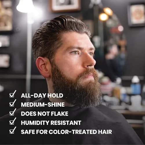 Billy Jealousy Plaster Master Water-Soluble Hair Pomade, 3 Oz | Strong Hold & Medium Shine for Men thumbnail 4