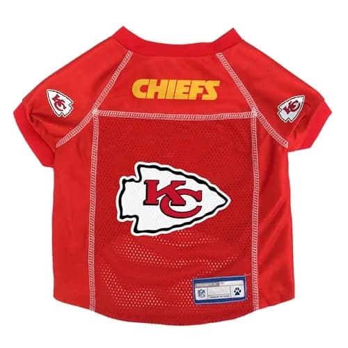 Littlearth NFL Kansas City Chiefs Pet Jersey X-Large | Team Color, Unisex-Adult thumbnail 1