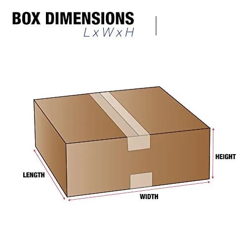 Tape Logic 17 x 17 x 4 Corrugated Cardboard Boxes | Flat 17"L x 17"W x 4"H, Pack of 25 | Shipping, Packaging, Moving, Storage Box for Home or Business, Strong Wholesale Bulk Boxes thumbnail 2