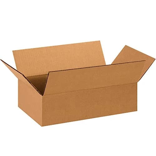Tape Logic 14 x 8 x 4" Flat Corrugated Boxes | Strong Wholesale Shipping & Storage Boxes thumbnail 1