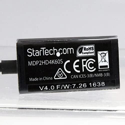 StarTech Active Mini DP to HDMI 2.0 Adapter, 4K 60Hz | Supports UHD 4K at 60Hz, Active Conversion thumbnail 4