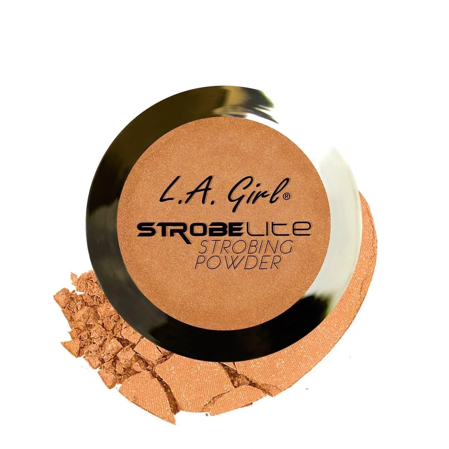 L.A. Girl Strobe Lite Strobing Powder, 80 watt GSP625 | Silky, Paraben-Free Highlighter for Radiant Glow