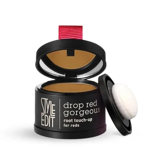STYLE EDIT Root Touch Up Powder, Light Red | Instant Gray Concealer, Waterproof, No Residue (0.13 oz) thumbnail 1