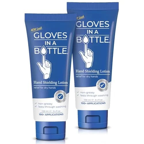 Gloves In A Bottle Shielding Lotion 3.4 Fl Oz (2-Pack) | Deep Hydration & Skin Barrier Repair thumbnail 1