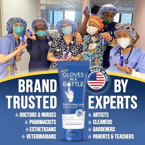 Gloves In A Bottle Shielding Lotion 3.4 Fl Oz (2-Pack) | Deep Hydration & Skin Barrier Repair thumbnail 6