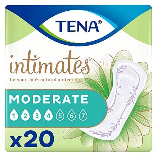 TENA Sensitive Care Moderate Incontinence Pads for Women, Regular, 20 ct | Dermatologist Approved by Skin Health Alliance thumbnail 7