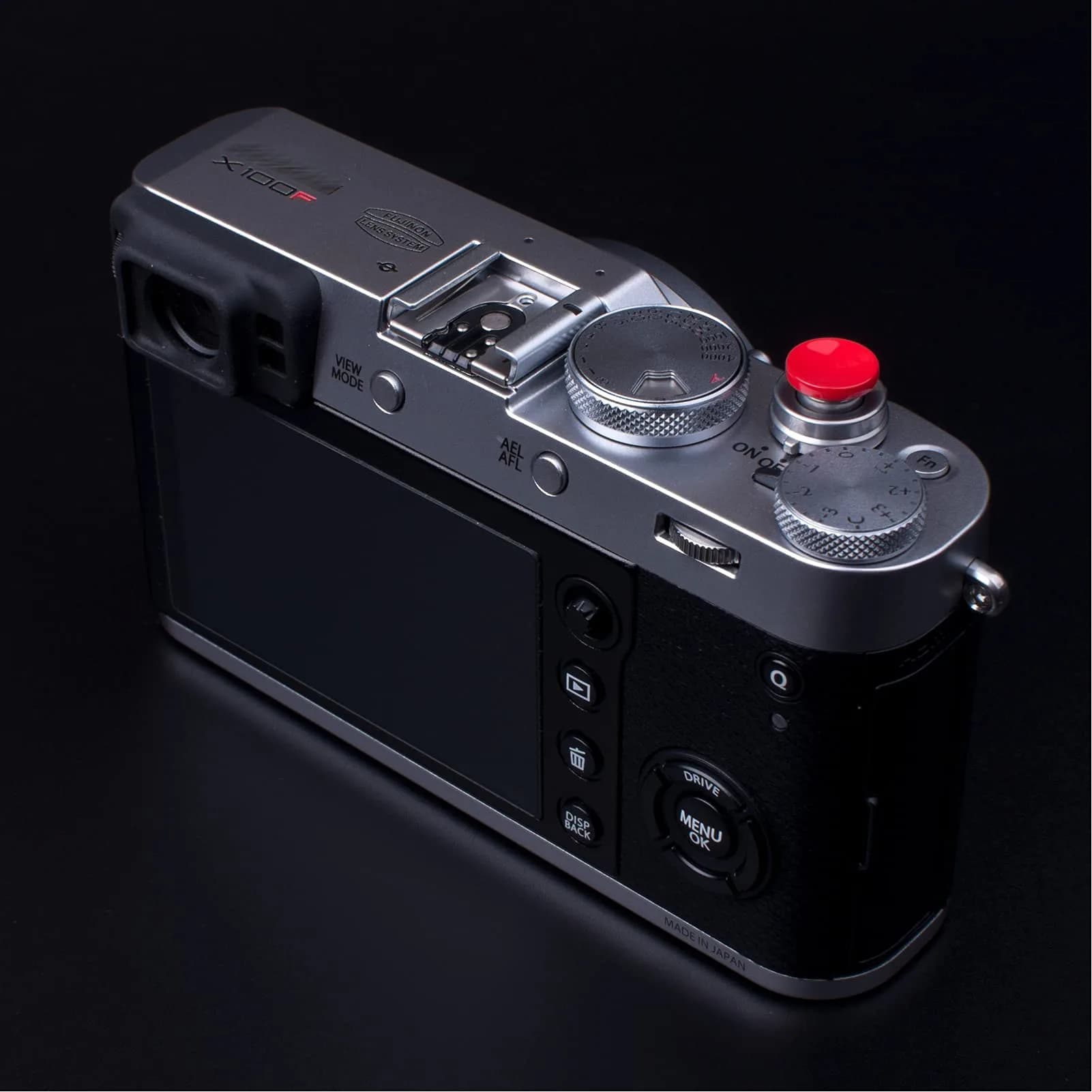 VKO Red Metal Soft Shutter Release Button | Brass Camera Accessory for Photography thumbnail 2