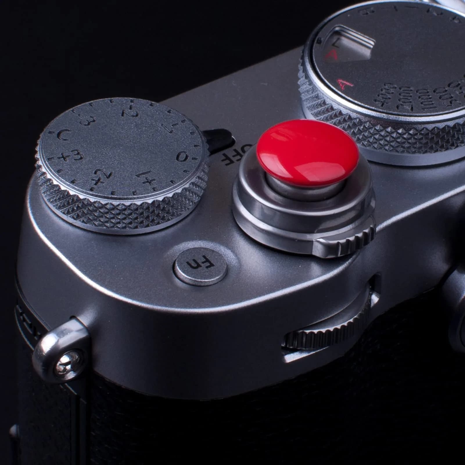 VKO Red Metal Soft Shutter Release Button | Brass Camera Accessory for Photography thumbnail 4