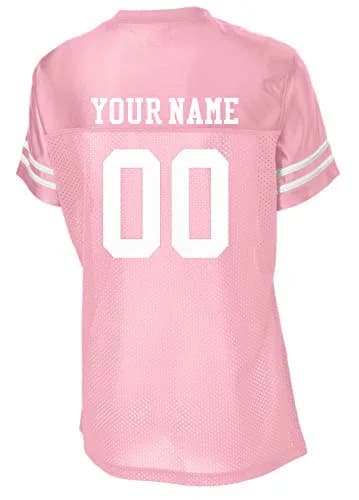 Rocksolid Womens Custom Football Replica Team Jersey Small Pink | Feminine Fit, Polyester, Customizable thumbnail 2