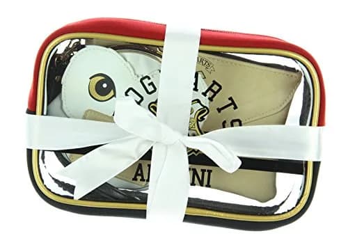 Bioworld Harry Potter Hogwarts Alumni Jrs. Gift Set Makeup Case Zip Wallet & Coin Purse | Officially Licensed Warner Brothers thumbnail 3