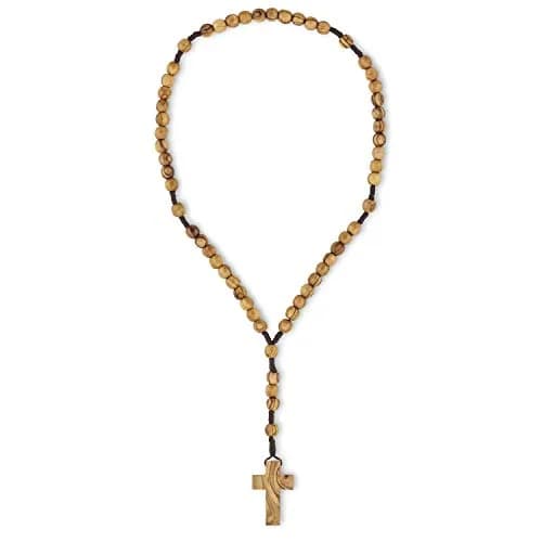 MIZZE Made for Luck Bethlehem Wooden Rosary Set | Catholic Prayer Beads for Men & Women thumbnail 7