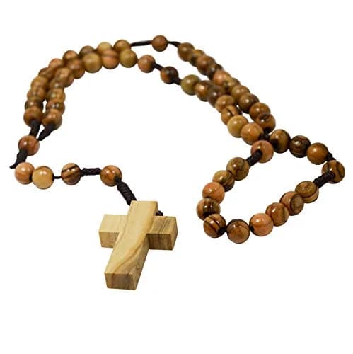 MIZZE Made for Luck Bethlehem Wooden Rosary Set | Catholic Prayer Beads for Men & Women thumbnail 8