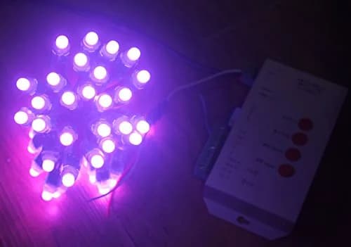 REXTiN T1000S LED RGB Full Color Programmable Pixel Controller with SD Card 144mm x 67mm x 25mm | Supports 512 Pixels thumbnail 5