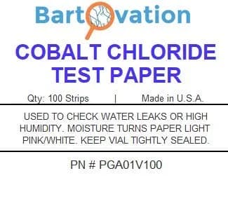 Bartovation Cobalt Chloride Test Paper Strips 100-Pack | Moisture & Humidity Detection in India thumbnail 5