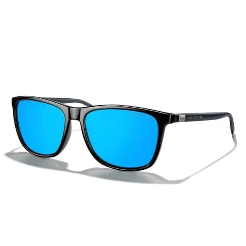 MERRY'S Square Polarized Sunglasses for Men Women Aluminum Temples | UV400 Polarized Lens, Unisex thumbnail 1