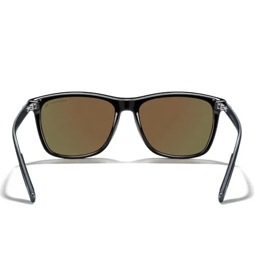 MERRY'S Square Polarized Sunglasses for Men Women Aluminum Temples | UV400 Polarized Lens, Unisex thumbnail 4