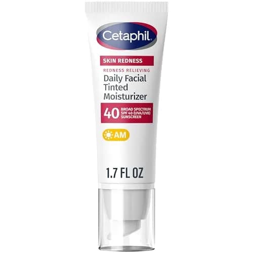 Cetaphil Redness Relieving Tinted Moisturizer SPF 40 1.7oz | Gentle, Hydrating, Broad Spectrum UV Protection thumbnail 1