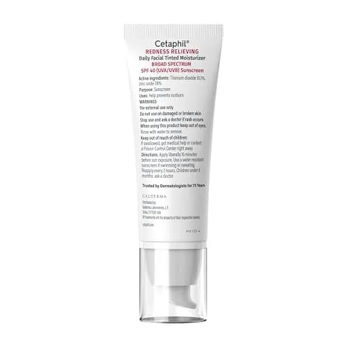 Cetaphil Redness Relieving Tinted Moisturizer SPF 40 1.7oz | Gentle, Hydrating, Broad Spectrum UV Protection thumbnail 8
